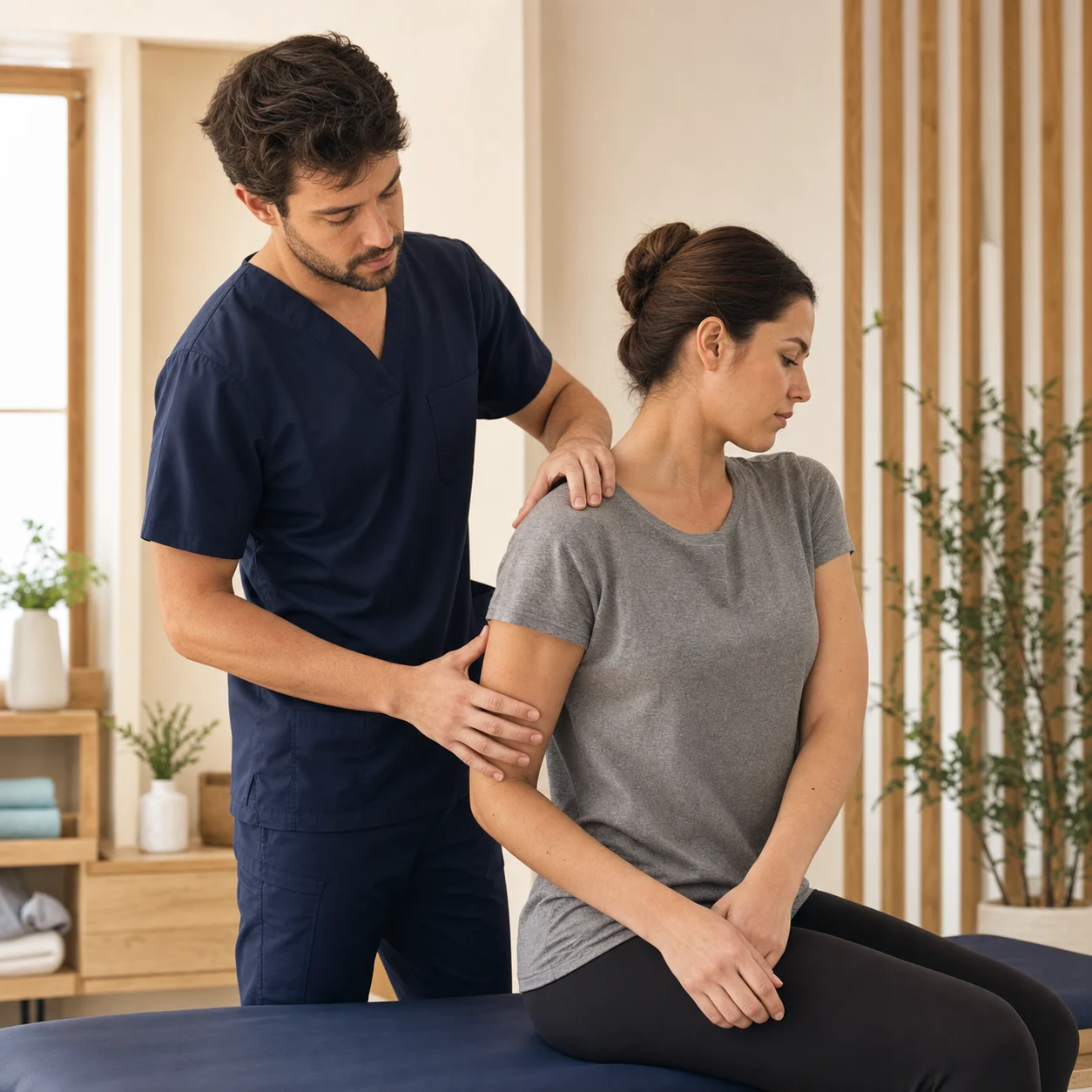 Atención de terapia manual